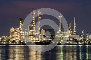 Oil and gas refinery petrochemical factory