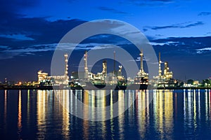 Oil and gas refinery petrochemical factory