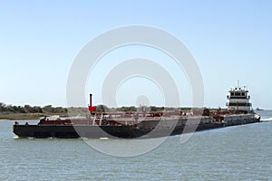 Oil and Gas Support Barge