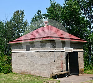 Oil House at Split Rock Complex