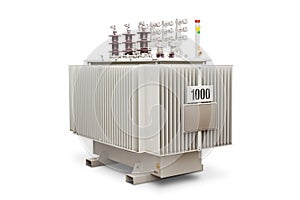 Oil immersed transformer photo