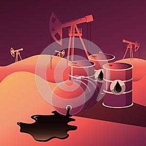 Oil industry business of gasoline