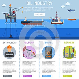 Oil industry Infographics