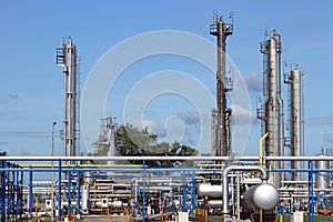 Oil industry petrochemical plant