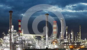 Oil Industry - refinery factory