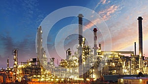 Oil Industry - refinery factory