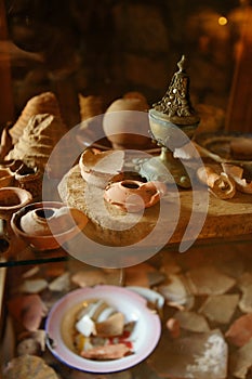 Oil Lamps, Saint Elishaa Monastery.