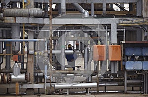 Oil and naphtha industry