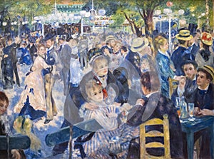 Pierre Renoir Painting, Travel, Paris