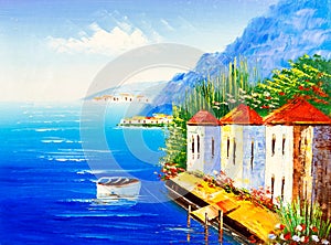 Oil Painting - Greece