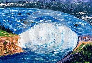 Oil Painting - Niagara Falls, Canada