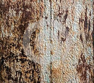 Oil panted texture