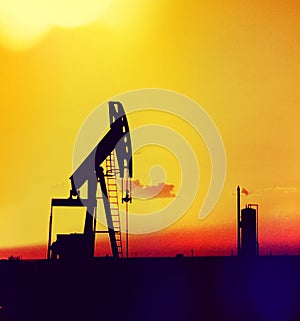 Oil patch photo