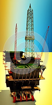 Oil platform