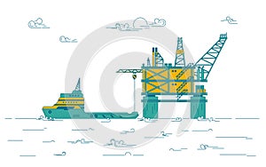 Oil platform