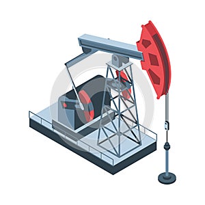 Oil Pump Isometric Composition