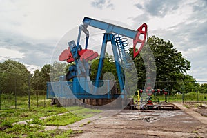 Oil pump in the lower position