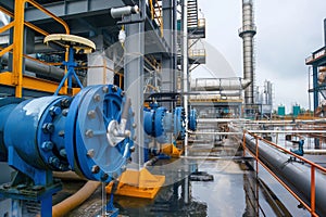 Oil pump, oil plant energy industrial machine, oil and gas industry