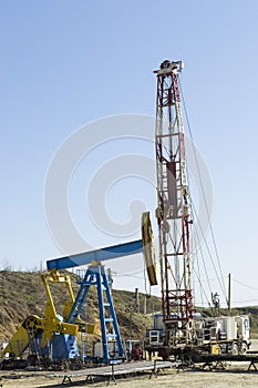 Oil pump rig