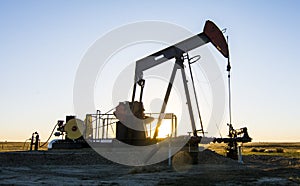 Oil Pumpjack - Oil and Gas Industry