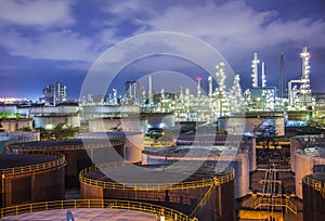 Oil refinary industry photo