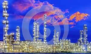 Oil refine industry power plant photo