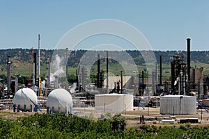 Oil refinery