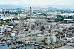 Oil refinery