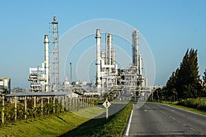 Oil refinery