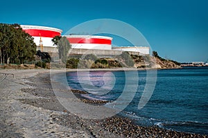 Oil Refinery in Algeciras port city