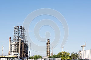 Oil refinery in Campana City, Buenos Aires photo