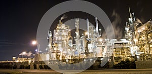 Oil refinery and industry