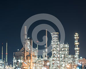 Oil refinery industry plant