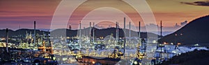 Oil refinery industry plant