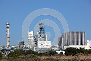 Oil refinery plant