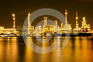 Oil refinery plant