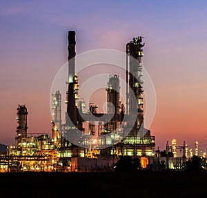 Oil refinery plant