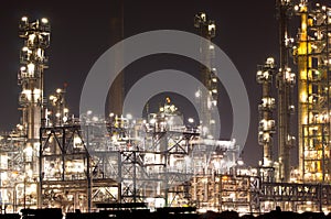 Oil-refinery plant