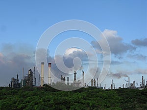 Oil refinery, Punto fijo Falcon state, Venezuela