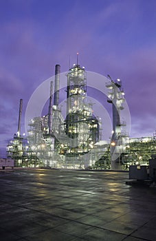 Oil Refinery Vertical