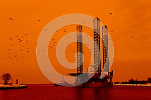 Oil rig