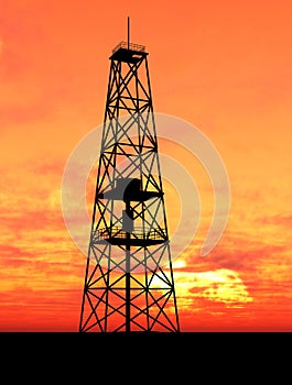 Oil rig