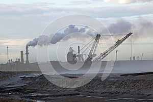 Oil sands, Alberta, Canada