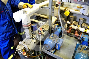 Oil sands pump facilities