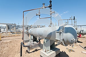 Oil separator and gas pipelines