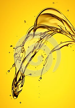 Oil splash