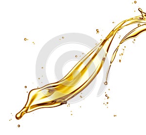 Oil splash