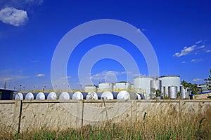 Oil storage tank, industrial equipment