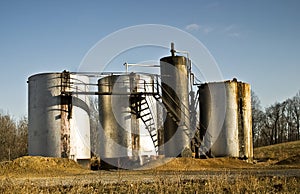 Oil Storage tanks