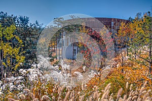 Oil Tank culture park at Seoul presents repurposed oil storage tanks as cultural venues, Republic of Korea